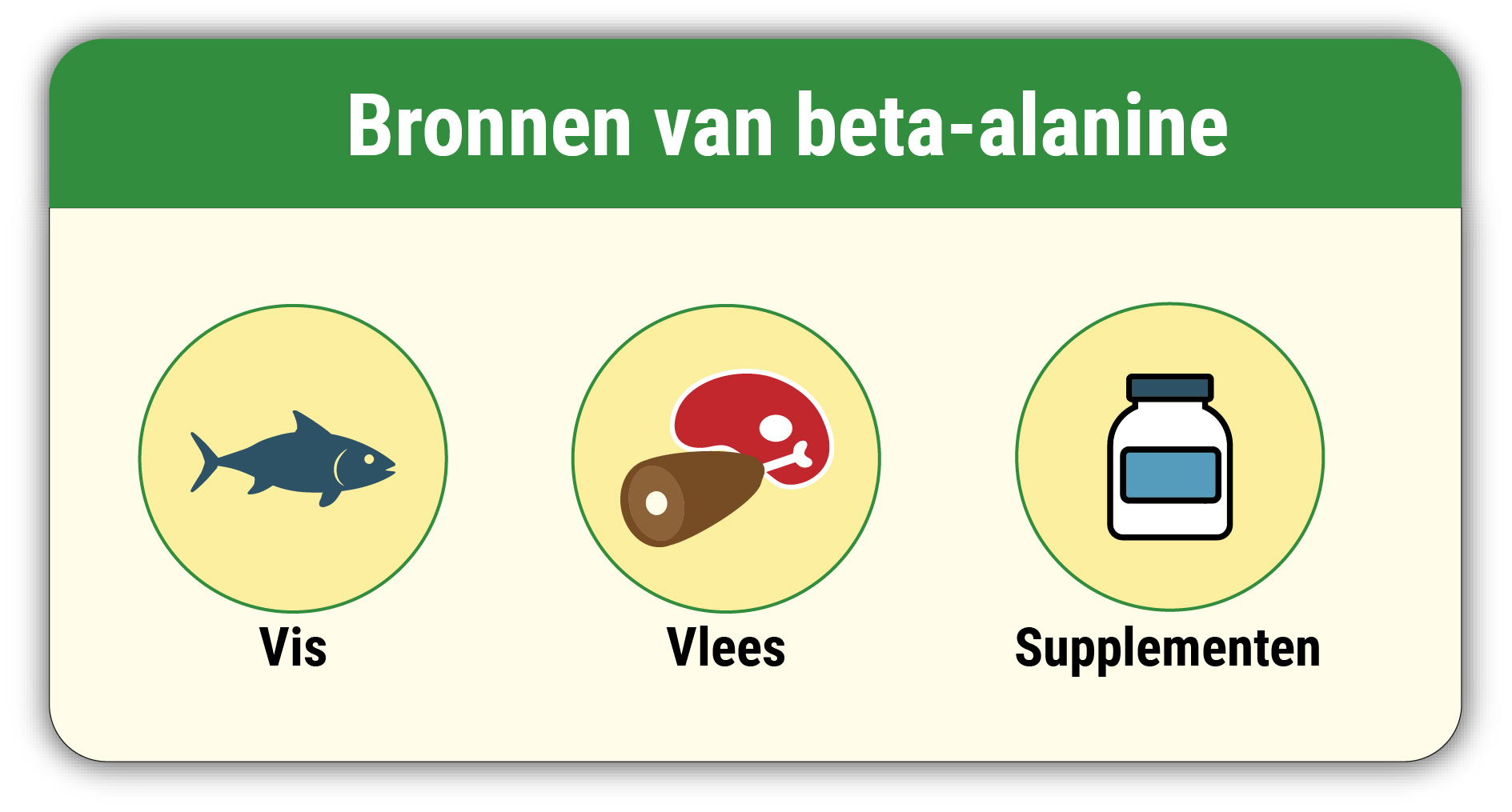 Beta-alanine bronnen